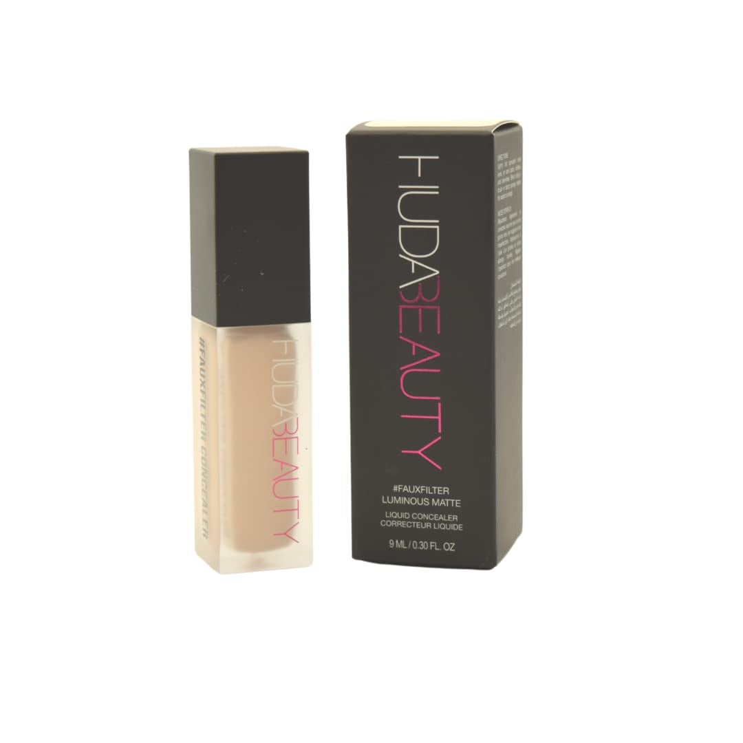 HUDA BEAUTY #Fauxfilter Luminous Matte Buildable Coverage Crease Proof Concealer Marshmallow 1.3 Golden