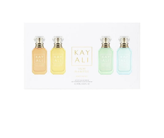 VACATION in a BOTTLE Mini Perfume Set - Four Deluxe Mini Scents, Clear