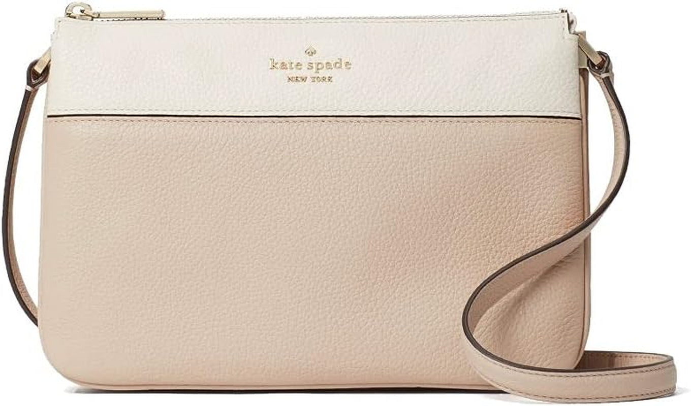 Kate Spade Crossbody Purse for Women Leila Triple Gusset Handbag for Women